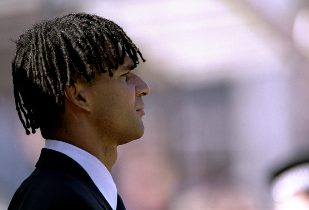 Ruud Gullit the Newcastle manager