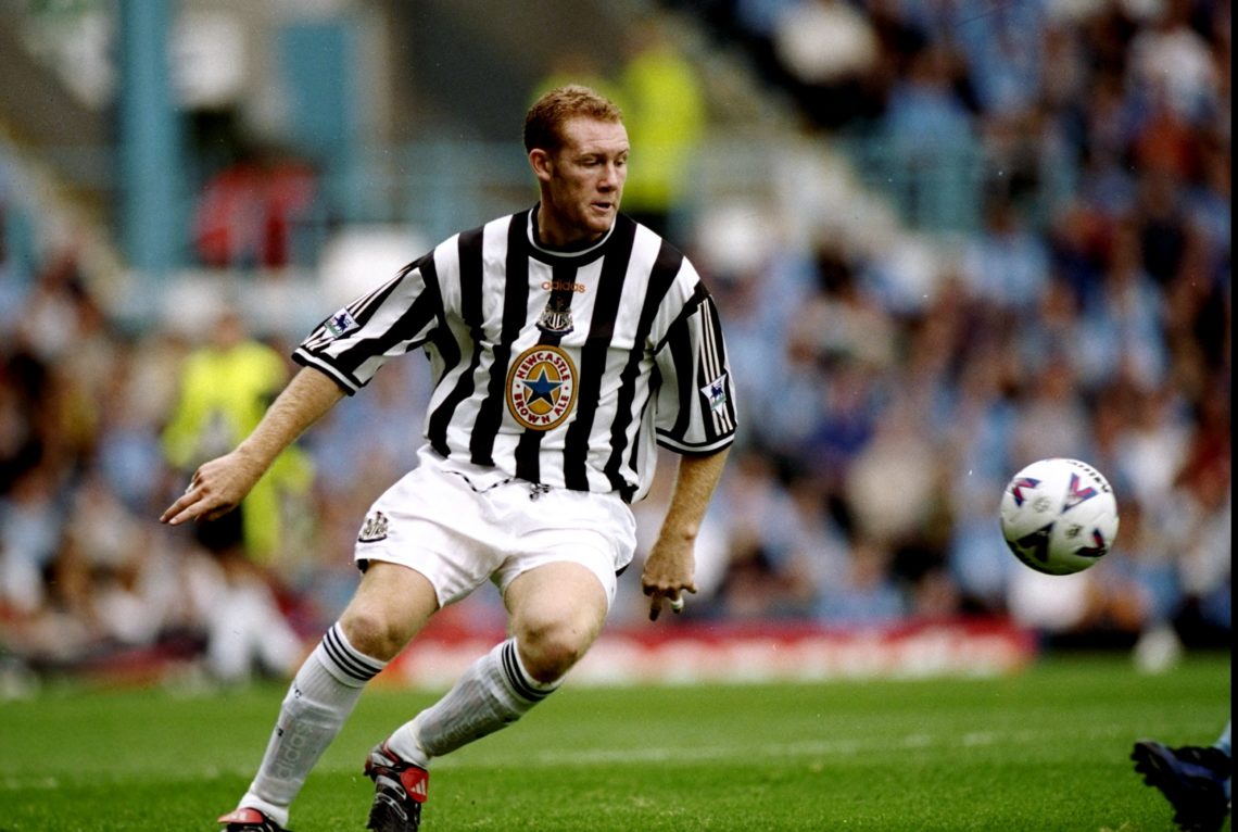 19 Sep 1998: Steve Watson of Newcastle in action during the FA Carling Premiership match against Coventry at Highfield Road in Coventry, England. ...