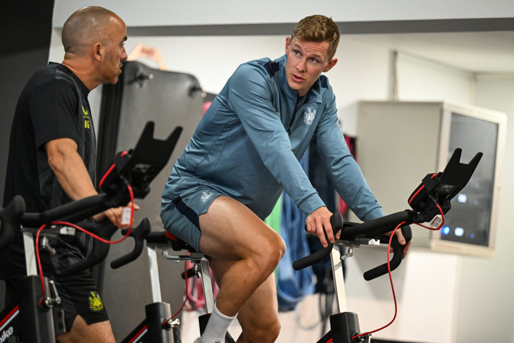 Newcastle United Pre-Season Training Session
