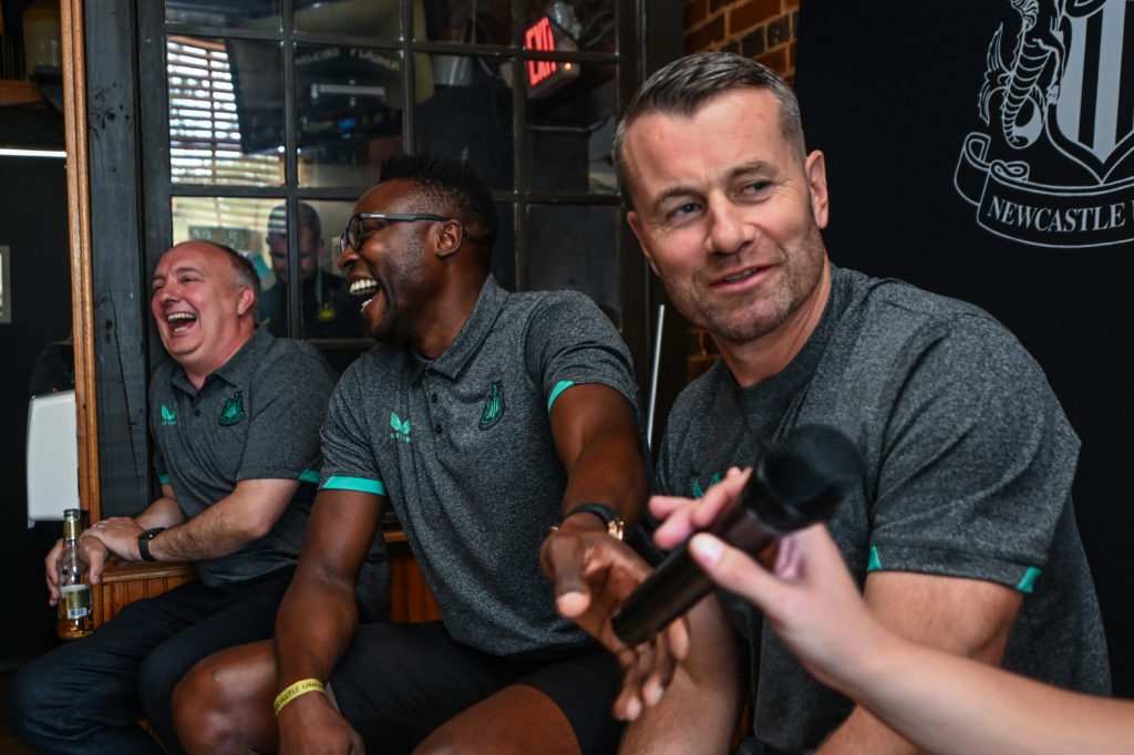 Shola Ameobi, Shay Given And Newcastle United's CEO Darren Eales Attend A Fans Q&A