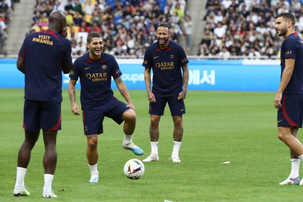 Paris Saint-Germain Training Session