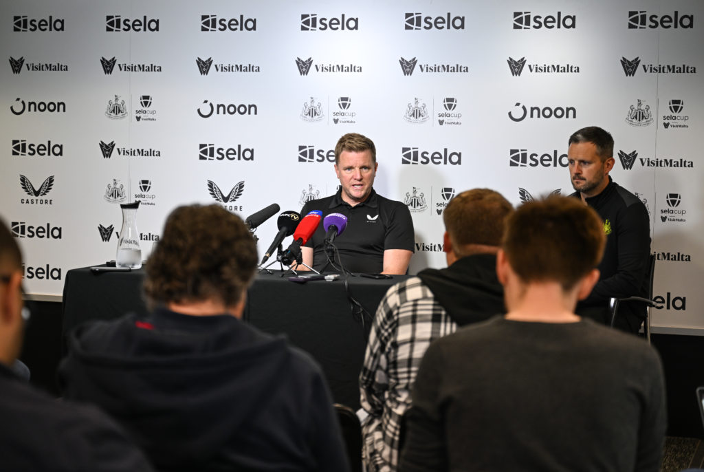 Newcastle United Press Conference