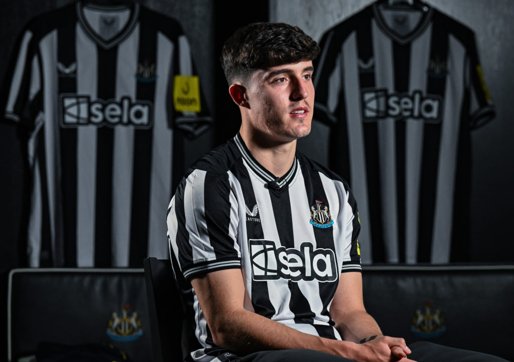 Newcastle United Unveil New Signing Valentino Livramento