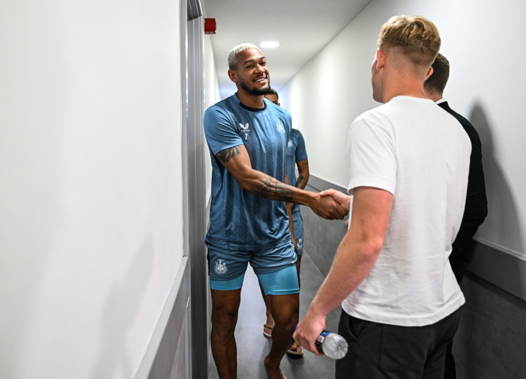 Newcastle United Unveil New Signing Lewis Hall