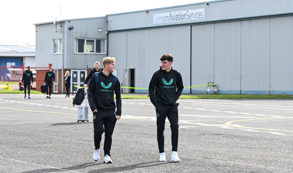 Newcastle United Travel to Milan for the UEFA Champions League