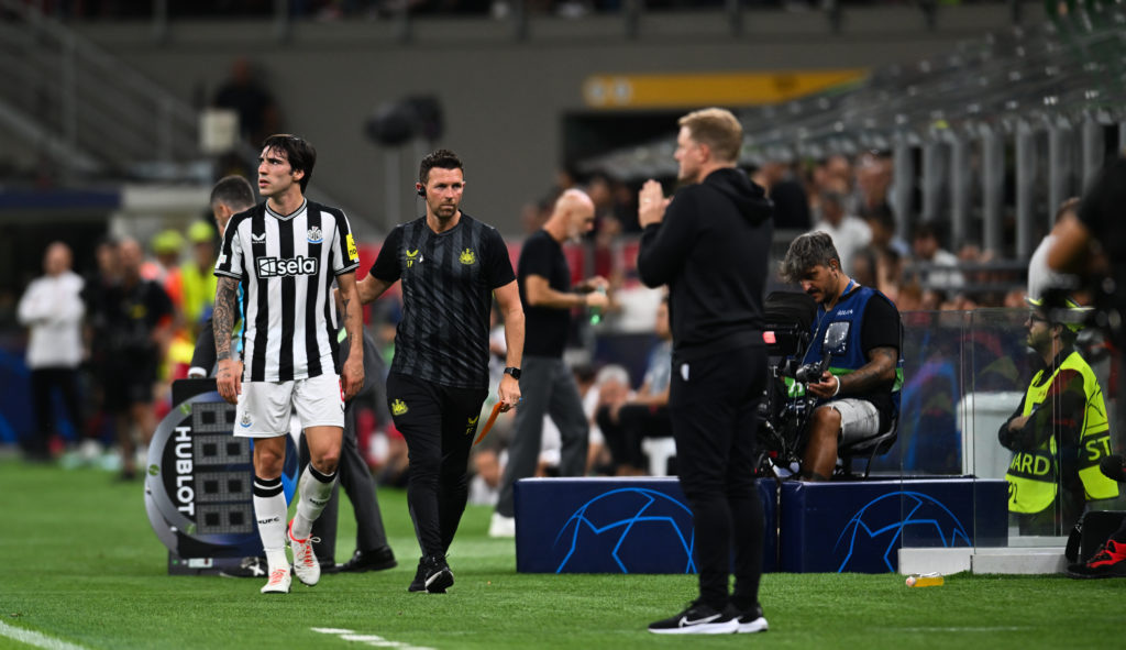 AC Milan v Newcastle United FC: Group F - UEFA Champions League 2023/24
