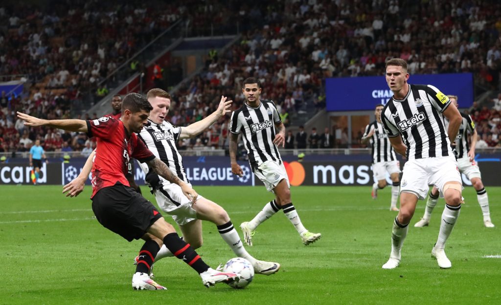 AC Milan v Newcastle United FC: Group F - UEFA Champions League 2023/24