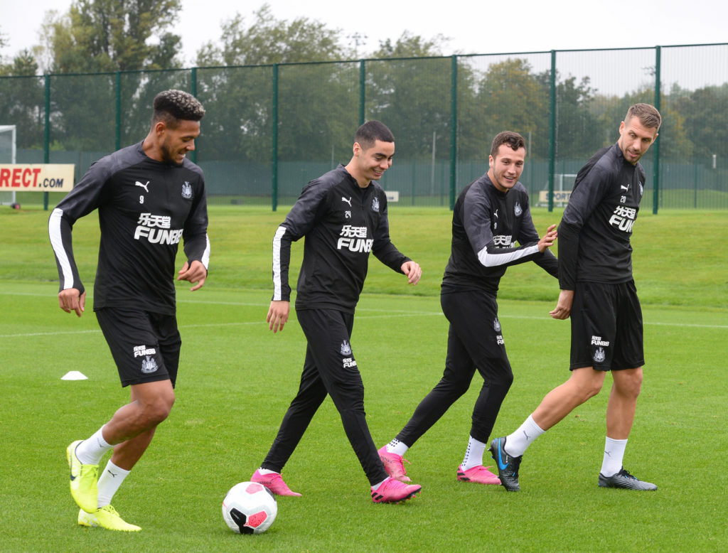 Newcastle United Training Session