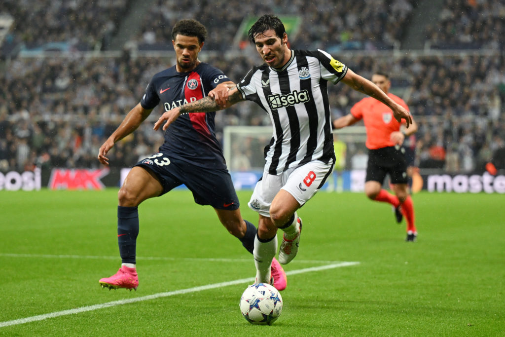 Newcastle United FC v Paris Saint-Germain: Group F - UEFA Champions League 2023/24