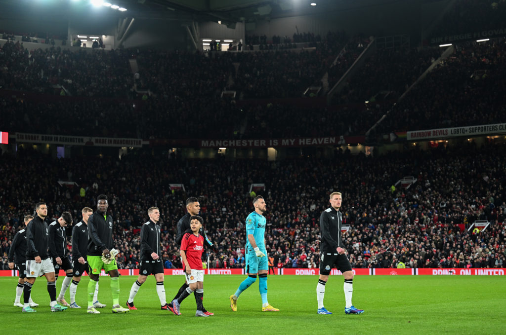 Manchester United v Newcastle United - Carabao Cup Fourth Round