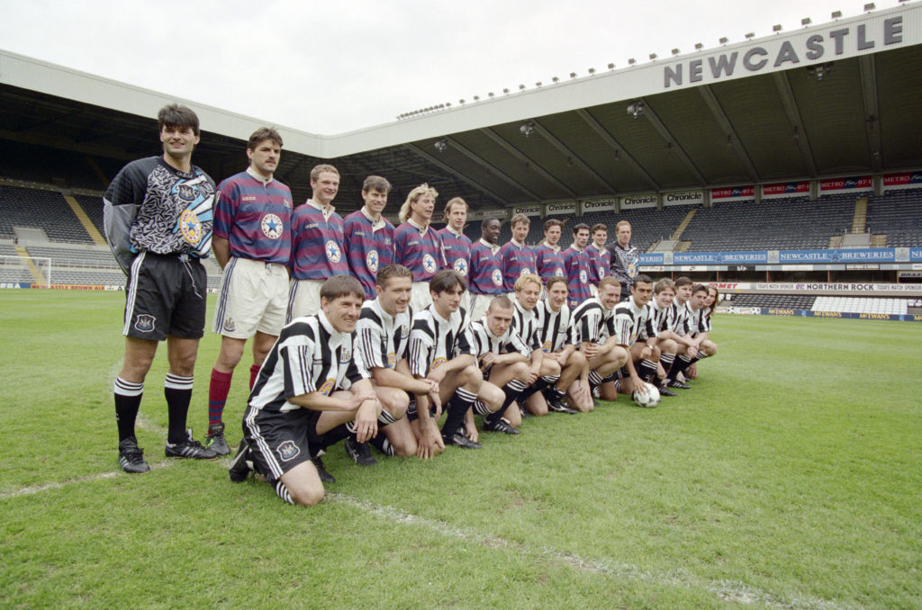 Newcastle United Adidas Kit Launch 1995