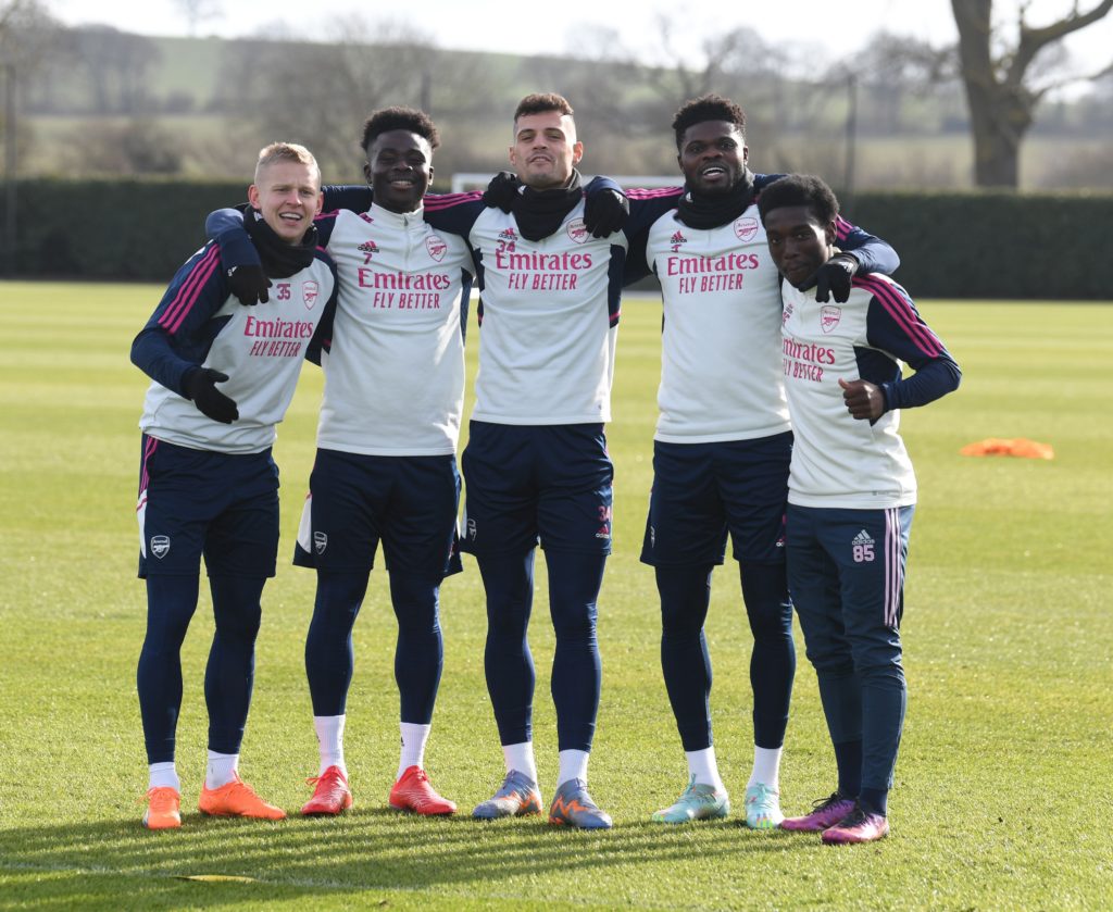 Arsenal Training Session