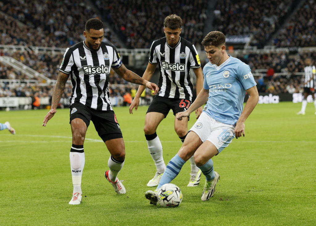 Newcastle United v Manchester City - Carabao Cup Third Round
