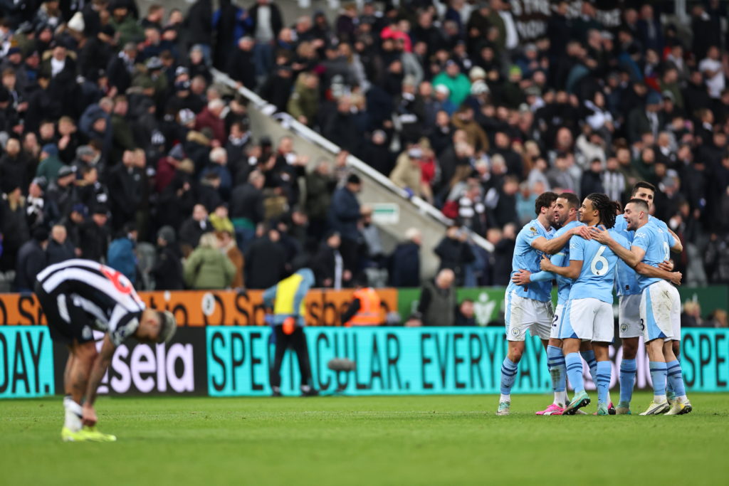 Newcastle United v Manchester City - Premier League