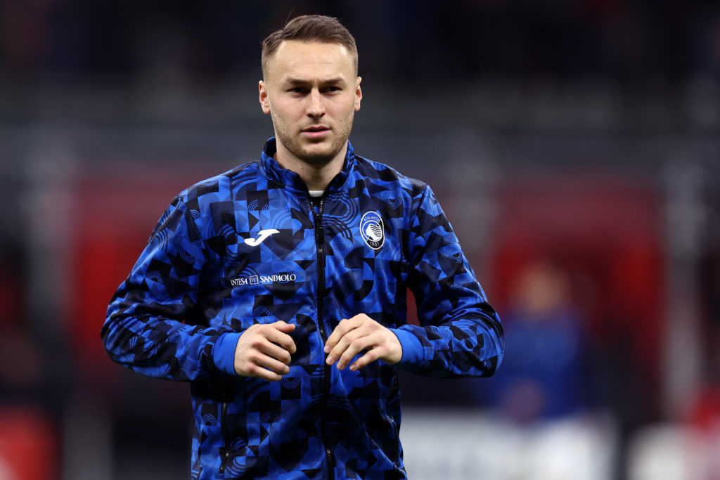 Teun Koopmeiners of Atalanta Bc during warm up before the