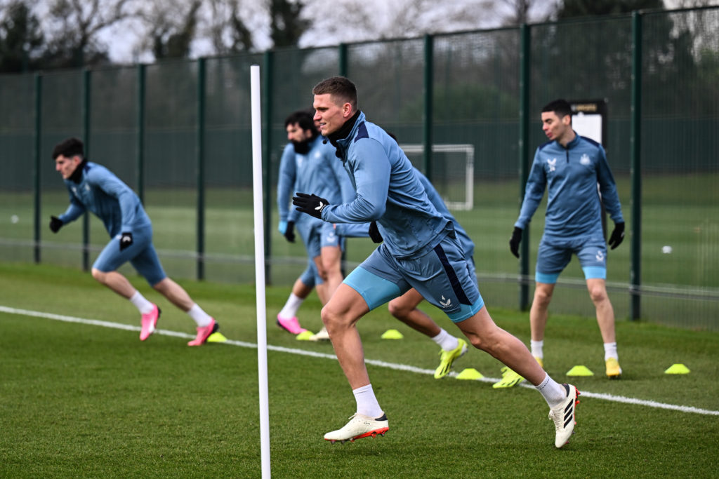 Newcastle United Training Session