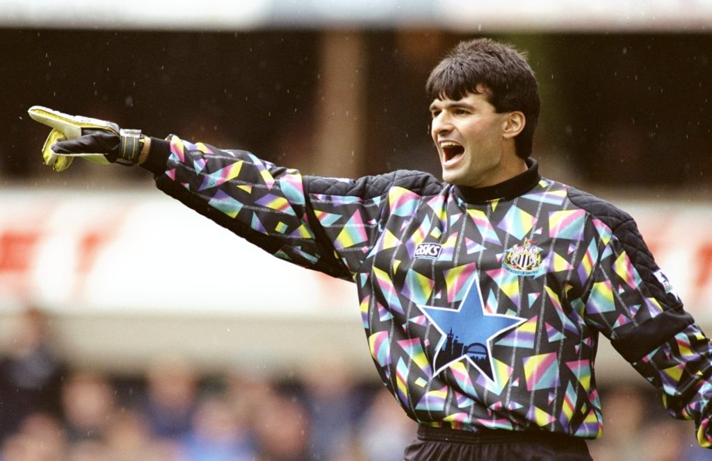 Pavel Srnicek of Newcastle United