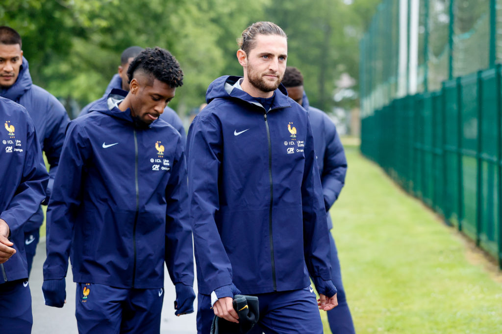 Equipe de France - Entrainement - Conference de presse 02/06/2024