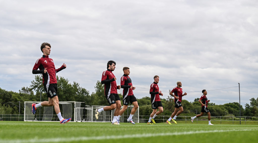 Newcastle United Pre-Season Training