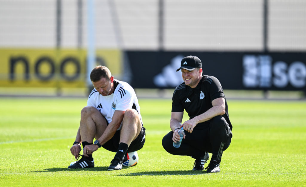 Newcastle United Pre-Season Training Session