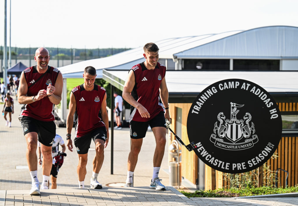 Newcastle United Pre-Season Training Session