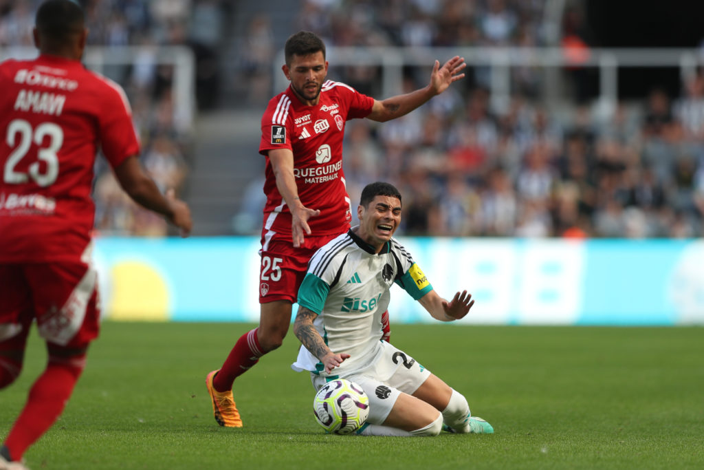 Newcastle United Football Club v Stade Brestois 29 - Friendly Match 10/08/2024