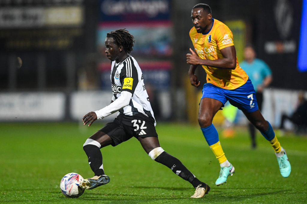 Mansfield Town v Newcastle United U21 Bristol Street Motors Trophy