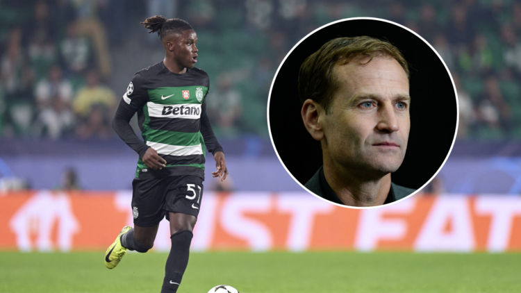 Newcastle United target Geovany Quenda and former sporting director Dan Ashworth