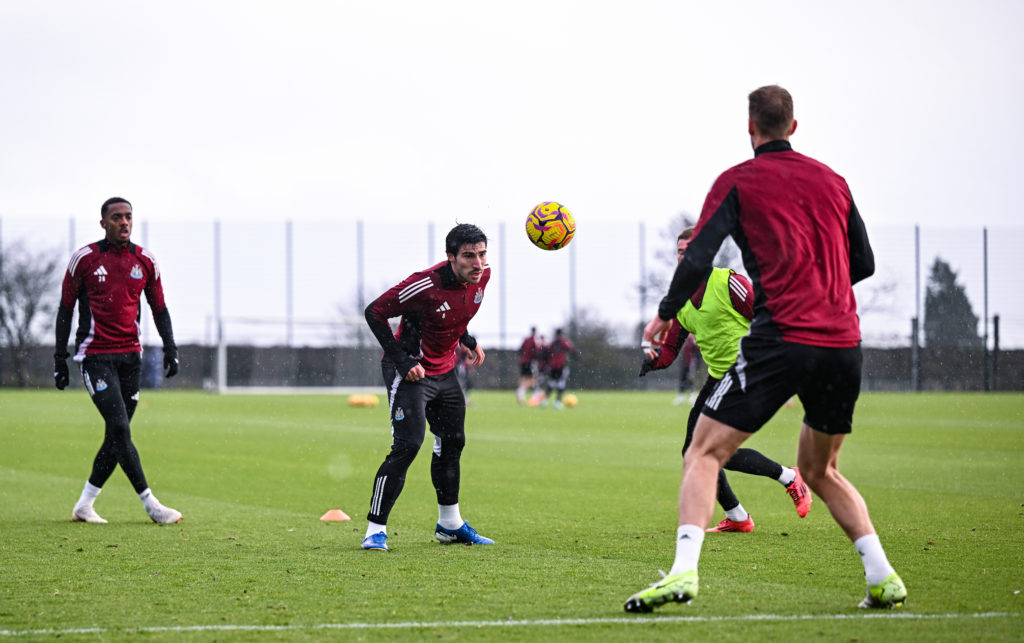 Newcastle United Training Session