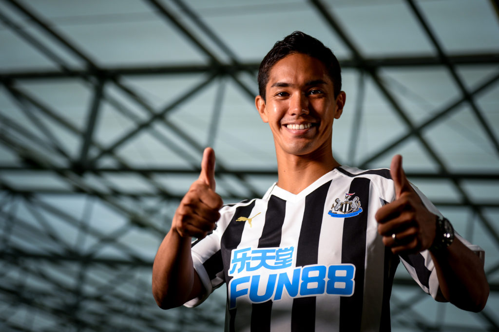 Newcastle United Unveil New Signing Yoshinori Muto