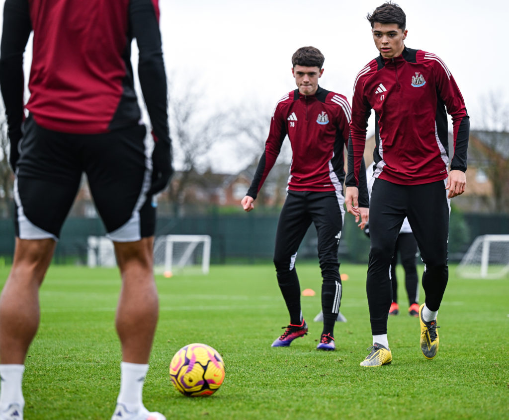 Newcastle United Training Session
