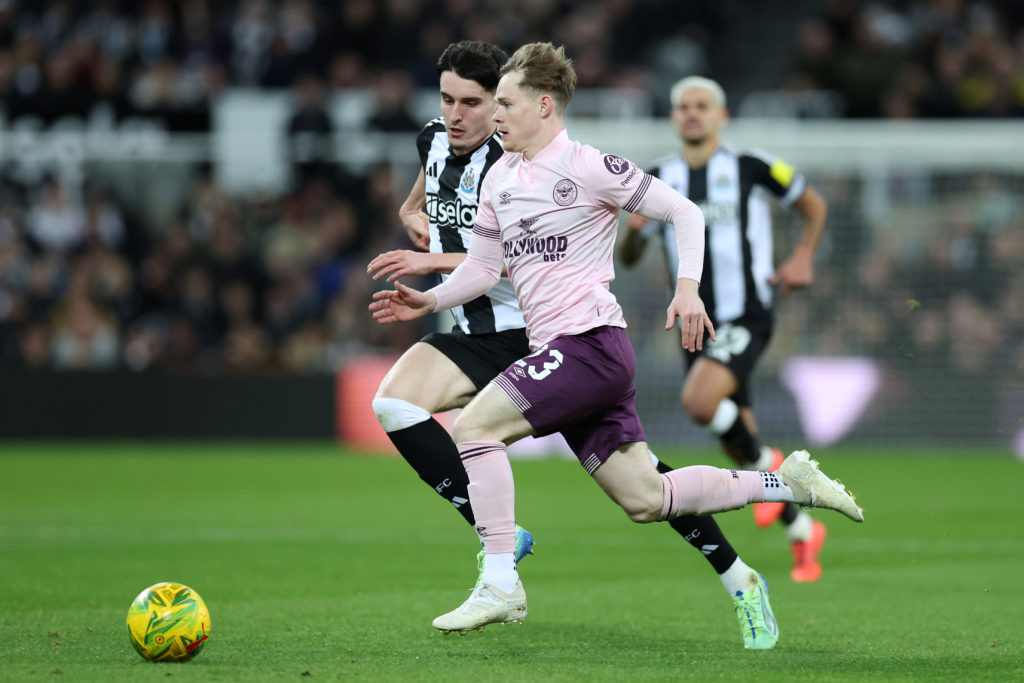 Newcastle United v Brentford - Carabao Cup Quarter Final