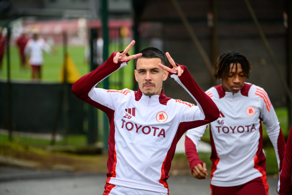 AS Roma Training Session & Press Conference
