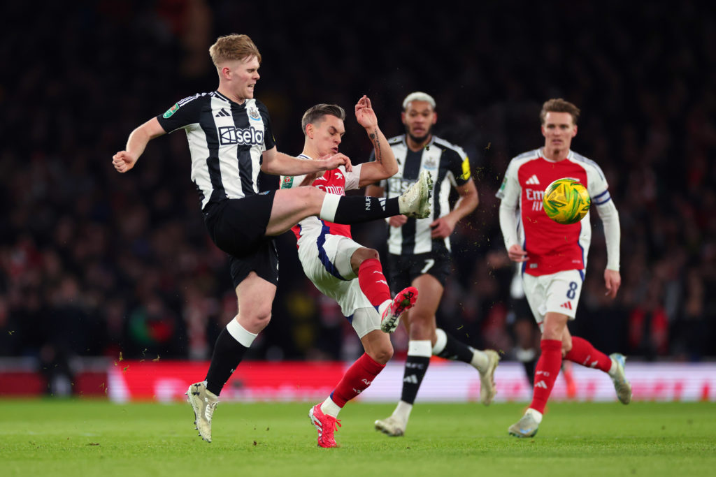 Arsenal v Newcastle United - Carabao Cup Semi Final First Leg