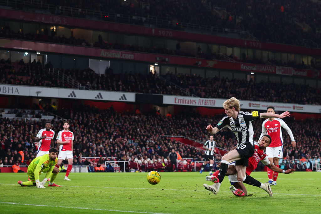 Arsenal v Newcastle United - Carabao Cup Semi Final First Leg