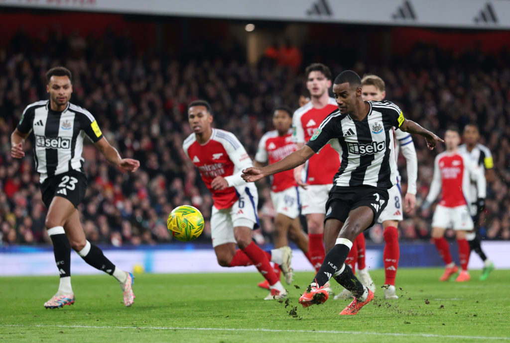 Arsenal v Newcastle United - Carabao Cup Semi Final First Leg