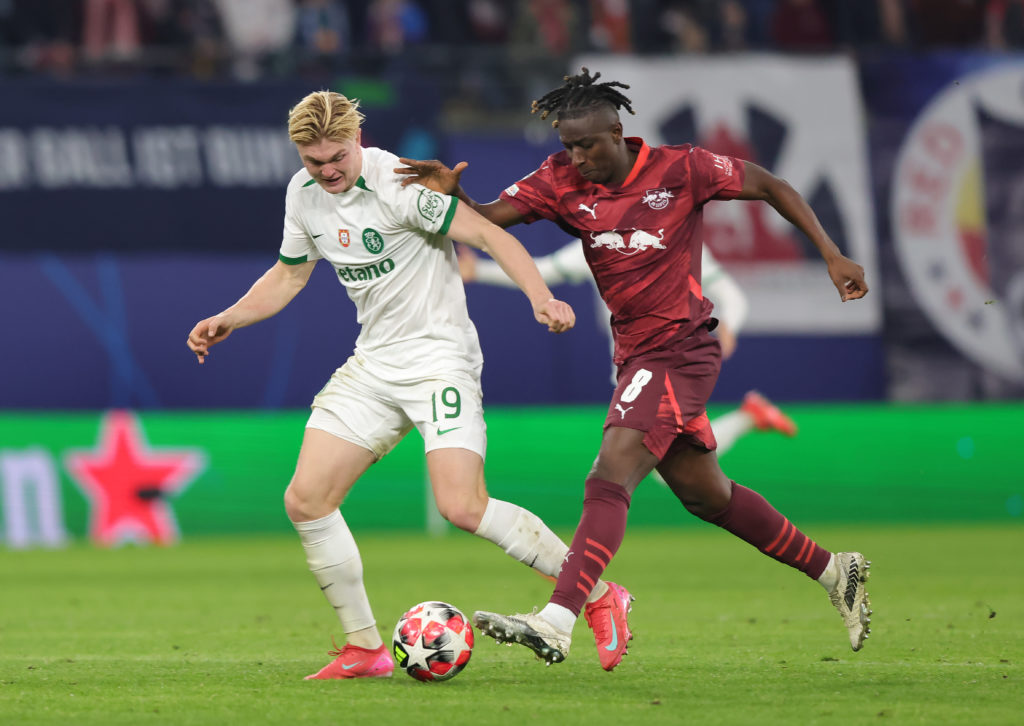 RB Leipzig v Sporting Clube de Portugal - UEFA Champions League 2024/25 League Phase MD7