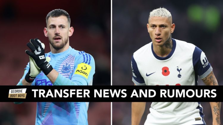 Richarlison and Martin Dubravka.