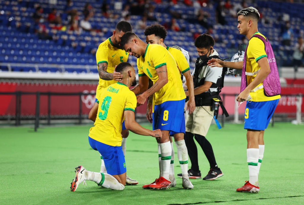 Brazil v Spain: Gold Medal Match Men's Football - Olympics: Day 15