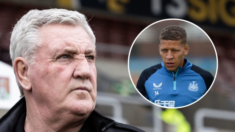 Blackpool's manager Steve Bruce looks on before the match during the Sky Bet League One match between Northampton Town FC and Blackpool FC. Inset, ...