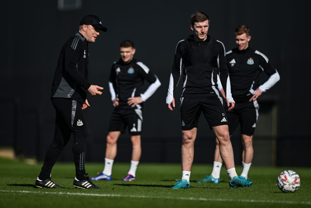 Newcastle United Training Session