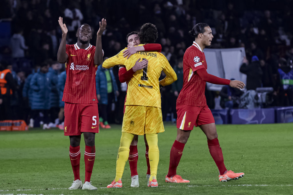 Paris Saint-Germain v Liverpool FC - UEFA Champions League 2024/25 Round of 16 First Leg