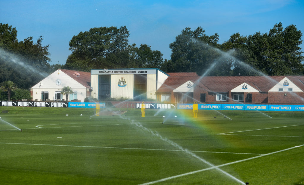 A general view of the Newcastle United training ground.