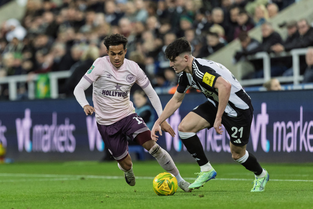 Newcastle United v Brentford - Carabao Cup Quarter Final