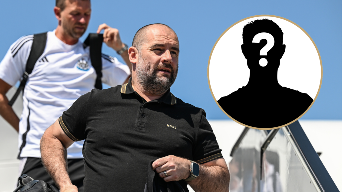 Newcastle United Sporting Director Paul Mitchell arrives at the Nuremberg airport for the Pre Season Friendly trip to the Adidas HomeGroup Training...