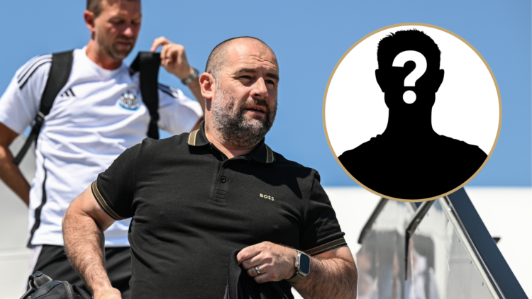 Newcastle United Sporting Director Paul Mitchell arrives at the Nuremberg airport for the Pre Season Friendly trip to the Adidas HomeGroup Training...