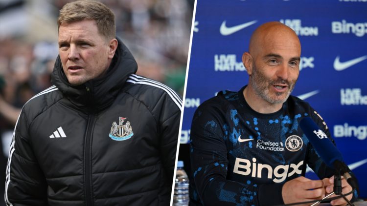 Eddie Howe managing Newcastle United, Enzo Maresca addresses the media