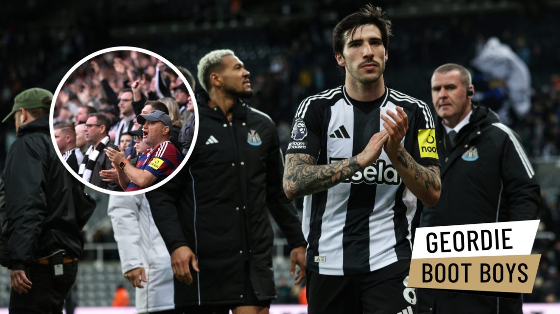 Sandro Tonali of Newcastle United FC (8) claps the fans following the Premier League match between Newcastle United FC and Crystal Palace FC. Newca...