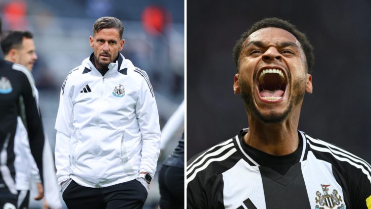 Jason Tindall managing Newcastle United, Jacob Murphy celebrates after scoring for Newcastle United