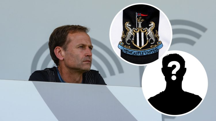 Newcastle United's Sporting Director Dan Ashworth during the Newcastle United Pre Season Training Session at the Federacao Portuguese de Futebol on...